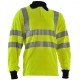 Yellow Flame Retardant High Visibility Polo Shirt